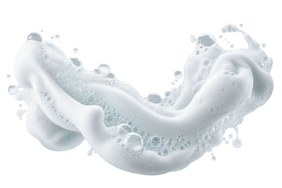 Espuma y equipo de extracción